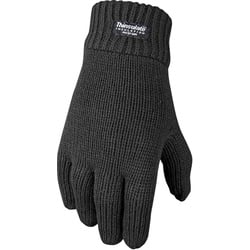 MFH - Max Fuchs Strickhandschuhe mit Fleecefutter schwarz, Größe M/8