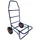 Relaxdays Transportwagen 80 kg Blau/Rot/Schwarz