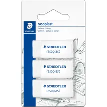 Staedtler Radierer rasoplast 3 St. Weiß