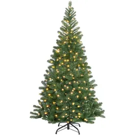 CASARIA Weihnachtsbaum 140cm mit Lichterkette