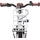 vidaXL Kinderfahrrad 18 Zoll weiß