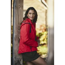 District Übergangsjacke Bluebell (mit Kapuze, wasserabweisend) rot Damen