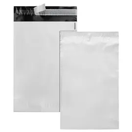 docuCARE® Folienversandtaschen classic DIN B5 ohne Fenster weiß 100 St.