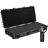 Wiltec Universalkoffer 119x53x21cm Kofferschloss schwarz