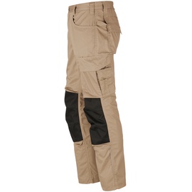 Jobman Handwerkerhose 2321 Khaki/Schwarz, Größe 46