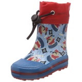 Beck Jungen Piraten Gummistiefel, Blau, 27 EU