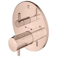 Mariner Eden coaxial round Thermostat für 2 Verbraucher, rund, EDE1802-RG,