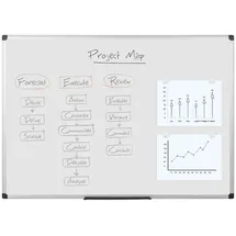 Bi-Office Whiteboard 180 x 90 cm Weiß