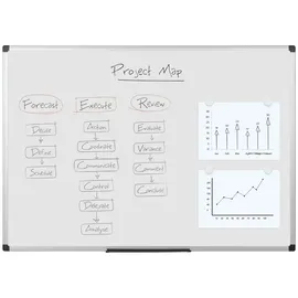 Bi-Office Whiteboard 180 x 90 cm Weiß