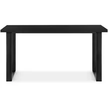 Konsimo Esstisch 80 x 77 x 77 cm schwarz