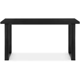 Konsimo Esstisch 80 x 77 x 77 cm schwarz