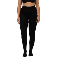 Ulla Popken Damen Thermo-strumpfhose Strumpfhose, Schwarz, 48-50 EU