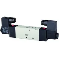 Riegler 5/3-Wegeven elektrpn. »4V« Mitte geschl. G 1/4, 24VDC,