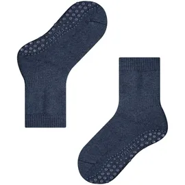 Falke Kinder Stoppersocken Catspads K Hp Baumwolle Wolle rutschhemmende Noppen 1 Paar, Blau 27/30