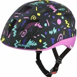 49-54 cm Kinder black/confetti matt