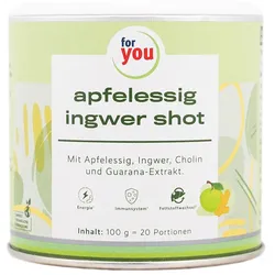 for you eHealth apfelessig ingwer shot 100 g
