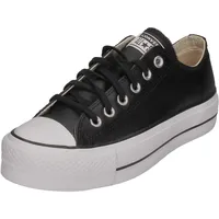Converse Chuck Taylor All Star Lift Clean Leather Low Top black/black/white 39