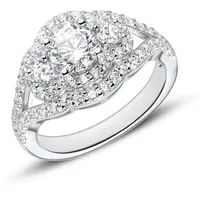 JEWLIX Verlobungsring JEWLIX Verlobungsring aus Sterlingsilber mit Zirkonia silberfarben 48