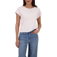 Monari Shirt Basic Pima T-Shirt Rosa 46