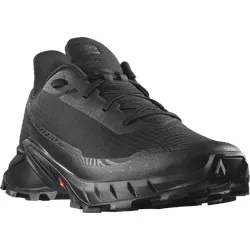 Trailrunningschuh SALOMON "ALPHACROSS 5", Gr. 42,5, schwarz, Synthetik, Textil, sportlich, Schuhe, Trailrunningschuhe