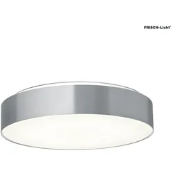 Frisch-Licht Dekorring für LED Wand-/Deckenleuchte PREMIUM | ECO, Ø58,2cm, zylindrisch, direkt/indirekt, Edelstahloptik titan FL-DRZNED7540