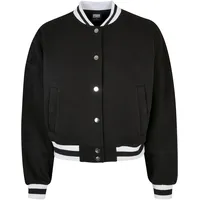 URBAN CLASSICS Oversized College Bomberjacke Black XS