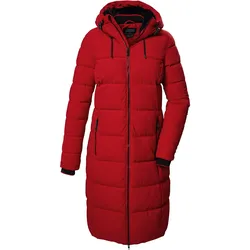 Killtec Wintermantel KOW 56 QLTD mit Kapuze (atmungsaktiv, winddicht, wasserabweisend) rot Damen