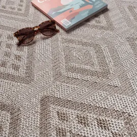 Paco Home Vermont 184 Webteppich 200 x 280 cm beige
