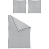 IRISETTE Carla 8253 silber 240 x 220 cm + 2 x 80 x 80 cm