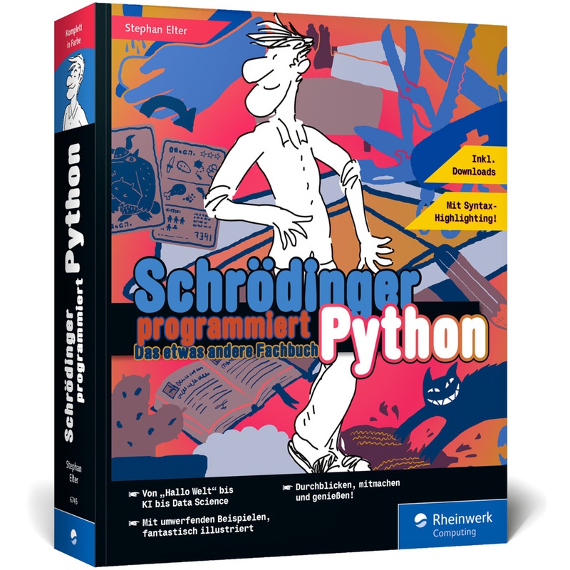 Rheinwerk Computing / Schrödinger Programmiert Python - Stephan Elter, Kartoniert (TB)