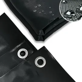 Vendomnia Abdeckplane 4 x 8 m Schwarz