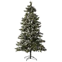 Esprit Weihnachtsbaum Home ESPRIT Grün Metall Polyethylen Schneegrün Weihnachtsbaum 140 x 140 x 240 cm - Grün