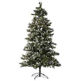 Esprit Weihnachtsbaum Home ESPRIT Grün Metall Polyethylen Schneegrün Weihnachtsbaum 140 x 140 x 240 cm - Grün