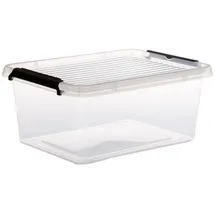 JJA Simply Smart Aufbewahrungsbox Clip N Box 12,5 l 13-tlg. transparent