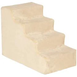 PawHut Haustiertreppe Spanplatte, Plüsch