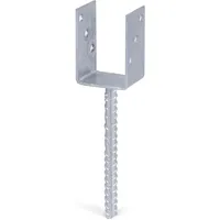 GAH Alberts U-Pfostenträger 71 x 200 mm Stahl feuerverzinkt