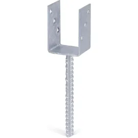 GAH Alberts U-Pfostenträger 71 x 200 mm Stahl feuerverzinkt
