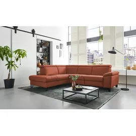 meinSofa Ecksofa Echtleder Linda ¦ ¦ Maße (cm): B: 261 H: 98 T: 209.0