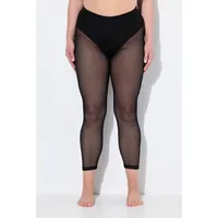 Ulla Popken Strumpfhose in schwarz | 54-56