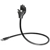 Maxtrack USB-A auf Apple Lightning 0,5 m Schwarz