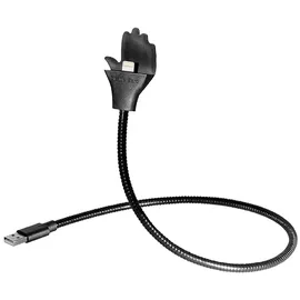 Maxtrack USB-A auf Apple Lightning 0,5 m Schwarz