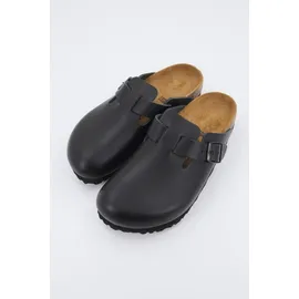 Birkenstock Boston Naturleder schmal schwarz 46