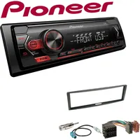 Pioneer 1-DIN Autoradio USB AUX Android Einbauset für Renault