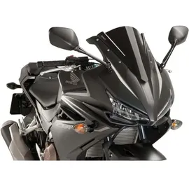 PUIG Racingscheibe für Honda CBR 500 R 2016-2018 Schwarz
