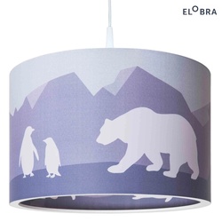 Elobra Hängeleuchte SCANDI "ANTARKTIS" 25/40, E27, lila ELO-139561