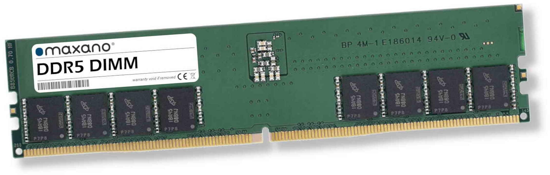 Maxano 32GB RAM kompatibel mit Lenovo ThinkStation P360 Tower (PC5-38400 DIMM Arbeitsspeicher)