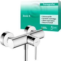 Hansgrohe Zesis S Einhebel-Duscharmatur Aufputz, chrom