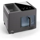 Klarstein Eiswürfelmaschine für Zuhause Camping Gastro, Schnelle Mini Eiswürfelmaschine Klein, Profi Eismaschine für Nugget-Eiswürfel,