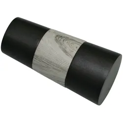 Gardinenstangen-Endstück GARDINIA "Konus", schwarz (schwarz, nickel, holz, optik grau), Ø:1,9cm, Gardinenstangenendstücke, Serie Gardinenstangen Set Sol