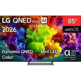 LG 85QNED93B6A 85'' 4K QNED evo AI Smart TV